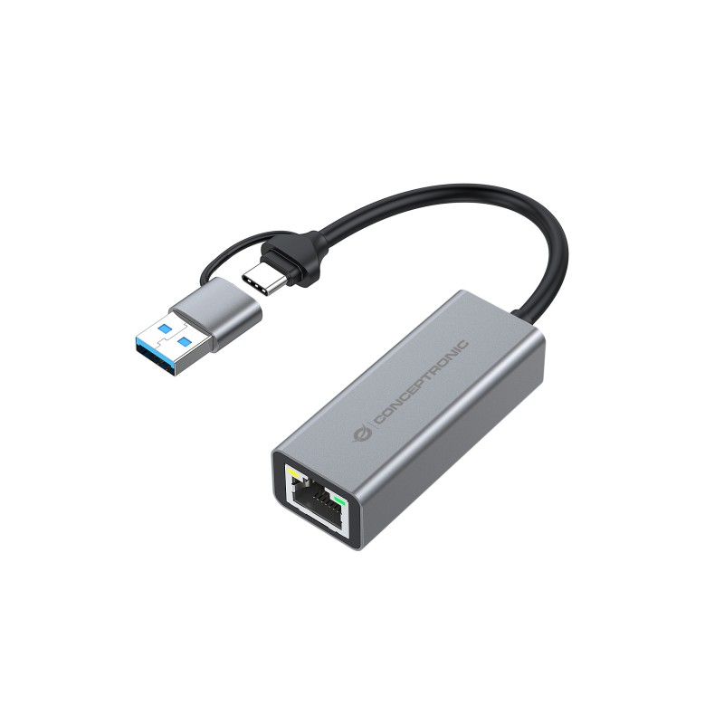 Conceptronic ABBY08G scheda di rete e adattatore Ethernet 5000 Mbit s Conceptronic ABBY08G scheda di rete e adattatore Ethernet 5000 Mbit s