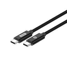 Conceptronic ETTA03B20 USB C-C PD 3.1 240W Schnellladekabel, 2m, 48V 5A, 480Mbps, E-Mark