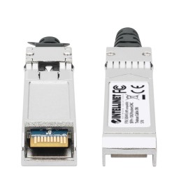 Intellinet 508445 InfiniBand Glasfaserkabel 3 m SFP+ Schwarz, Silber