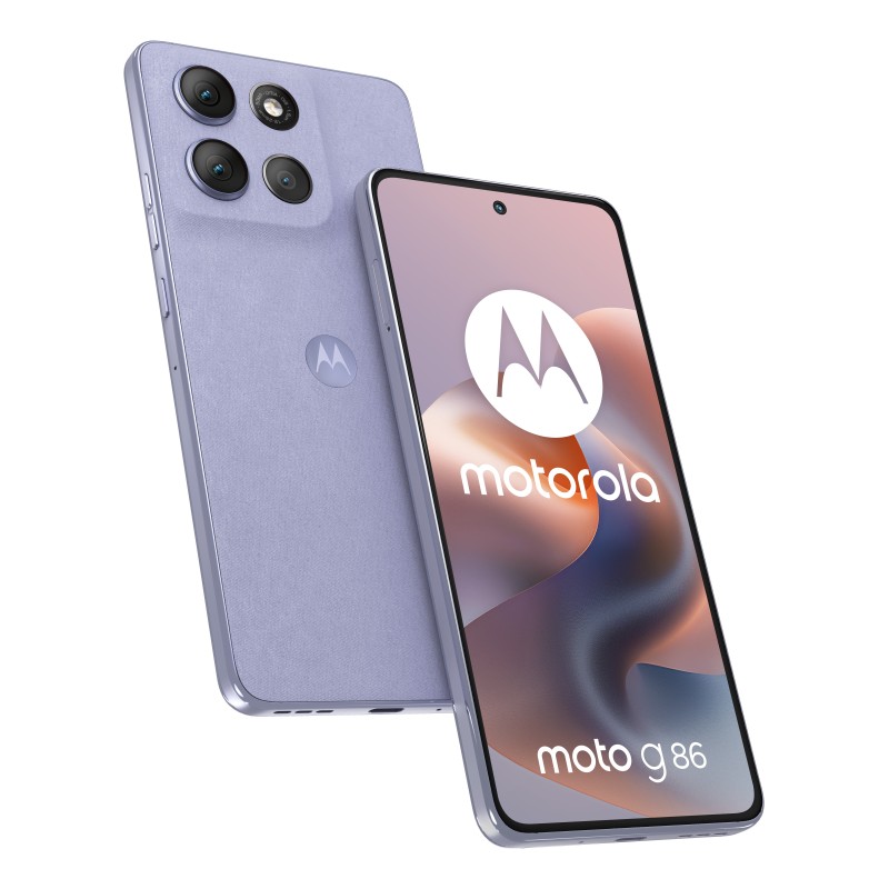 Motorola moto g86 5G 6.67" Dual SIM Android 15 USB Type-C 8 GB 256 GB 5200 mAh Lilac
