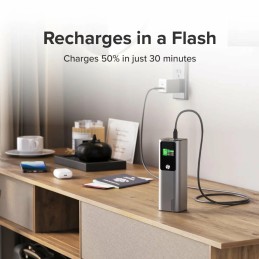 ALOGIC A27KPB140W batería externa 27000 mAh Plata