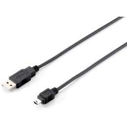 Equip 128521 Cavo USB 2.0 da A a Mini-B, M M, 1,8 m