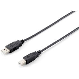 Equip 128860 USB cable USB 2.0 70.9" (1.8 m) USB A USB B Black