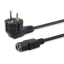 Equip Hochwertiges Netzkabel, C13 auf Schuko, 1.8m
