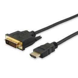 Equip HDMI ZU DVI-D Adapter Kabel, Stecker   Stecker, 3.0m, bidirektional