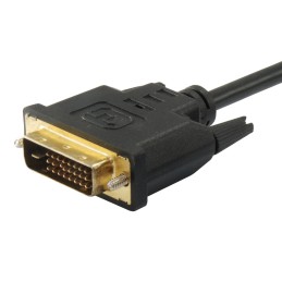Equip 119323 video cable adapter 118.1" (3 m) HDMI DVI-D Black