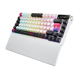 ASUS ROG Azoth X teclado Juego USB + RF Wireless + Bluetooth QWERTZ Blanco