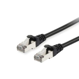 Equip 606101 networking cable Black 9.84" (0.25 m) Cat6a S FTP (S-STP)