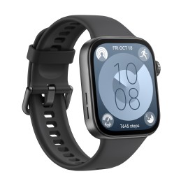 Huawei WATCH Fit 3 4,62 cm (1.82") AMOLED 43.2 mm Digital 408 x 480 Pixeles Pantalla táctil Negro Wifi GPS (satélite)