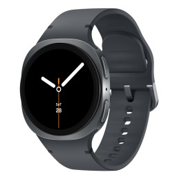 Samsung Galaxy Watch 8 3,3 cm (1.3") AMOLED 40 mm Numérique 438 x 438 pixels Écran tactile Graphite Wifi GPS (satellite)