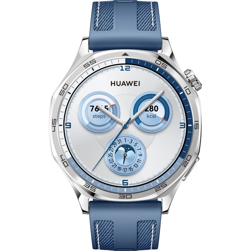 Huawei WATCH GT5 46mm 1.43" AMOLED Digital 466 x 466 pixels Stainless steel GPS (satellite) Huawei WATCH GT5 46mm 1.43" AMOLED Digital 466 x 466 pixels Stainless steel GPS (satellite)