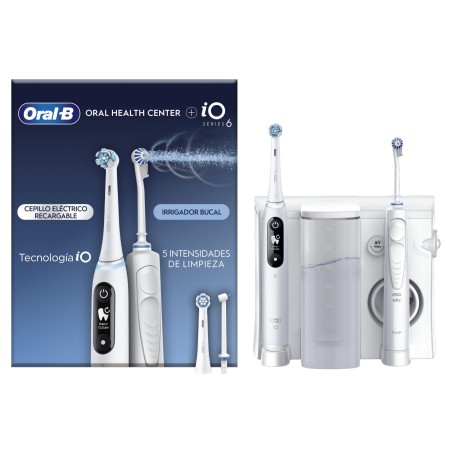 Oral-B iO6 & OxyJet Adult Rotating-oscillating toothbrush White