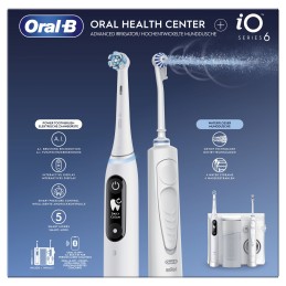 Oral-B iO6 & OxyJet Adult Rotating-oscillating toothbrush White
