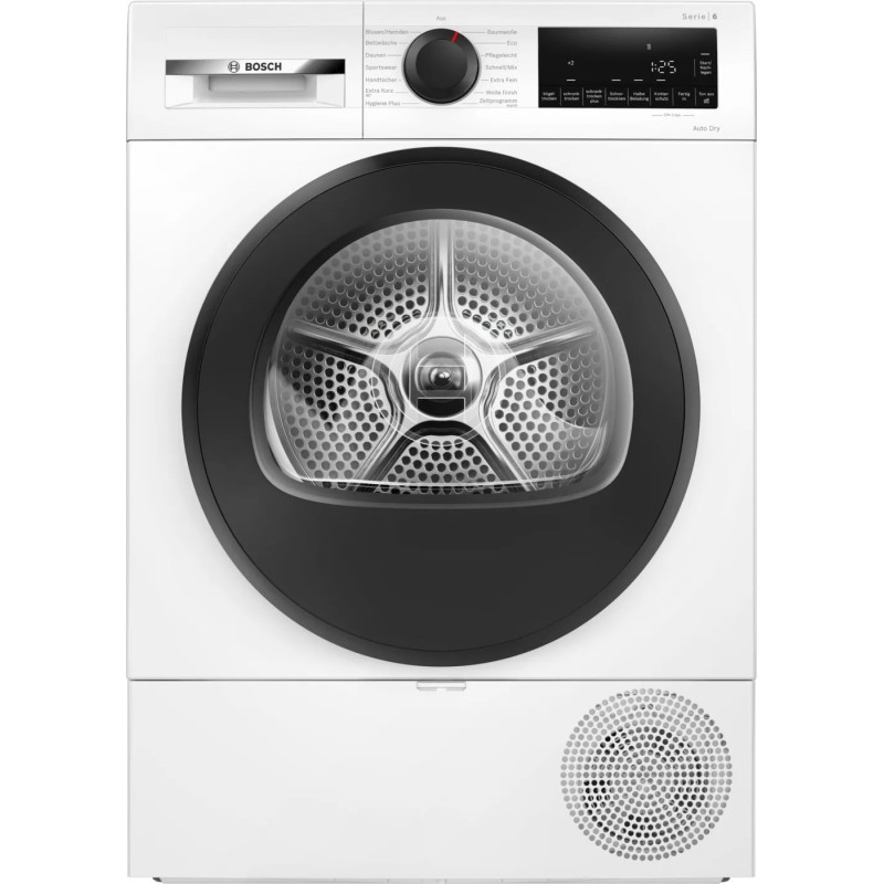 Bosch Serie 6 WQG243D41 asciugatrice Libera installazione Caricamento frontale 9 kg Bianco Bosch Serie 6 WQG243D41 asciugatrice Libera installazione Caricamento frontale 9 kg Bianco