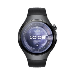 Huawei WATCH 5 1.5" AMOLED 46 mm Digital 466 x 466 pixels Touchscreen Black Wi-Fi GPS (satellite)