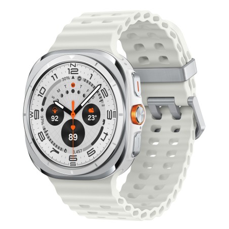 Samsung Galaxy Watch Ultra 3,81 cm (1.5") AMOLED 47 mm Numérique 480 x 480 pixels Écran tactile 4G Blanc Wifi GPS (satellite)