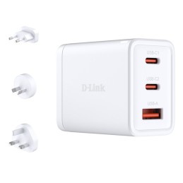D-Link DCP-651 chargeur d'appareils mobiles Universel Blanc Secteur Charge rapide Intérieure