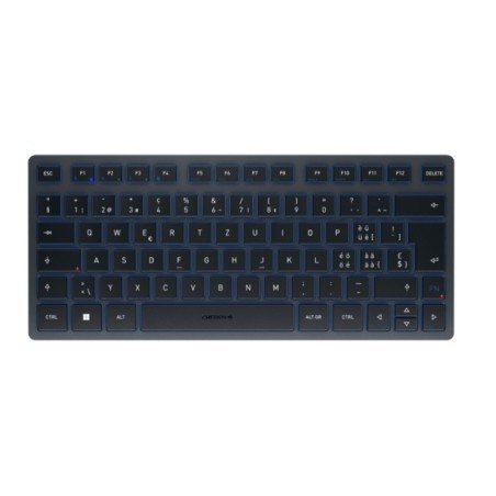 CHERRY KW 7100 MINI BT keyboard Universal Bluetooth QWERTZ Swiss Blue