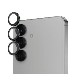 PanzerGlass ® Hoops® Black Camera Lens Protector Samsung Galaxy S25 Pellicola proteggischermo trasparente 1 pz