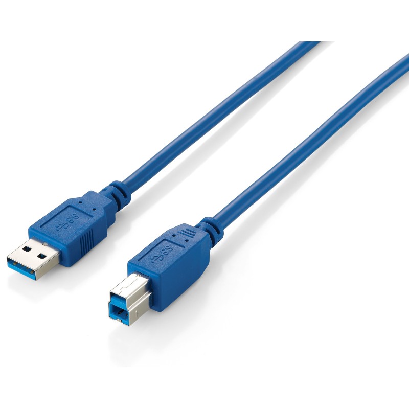 Equip 128292 USB cable USB 3.2 Gen 1 (3.1 Gen 1) 70.9" (1.8 m) USB A USB B Blue