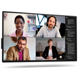 DELL P5525QC Écran plat de signalisation numérique 138,8 cm (54.6") LCD 400 cd m² 4K Ultra HD Noir