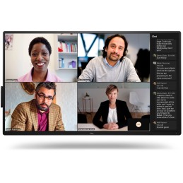 DELL P5525QC Pantalla plana para señalización digital 138,8 cm (54.6") LCD 400 cd   m² 4K Ultra HD Negro