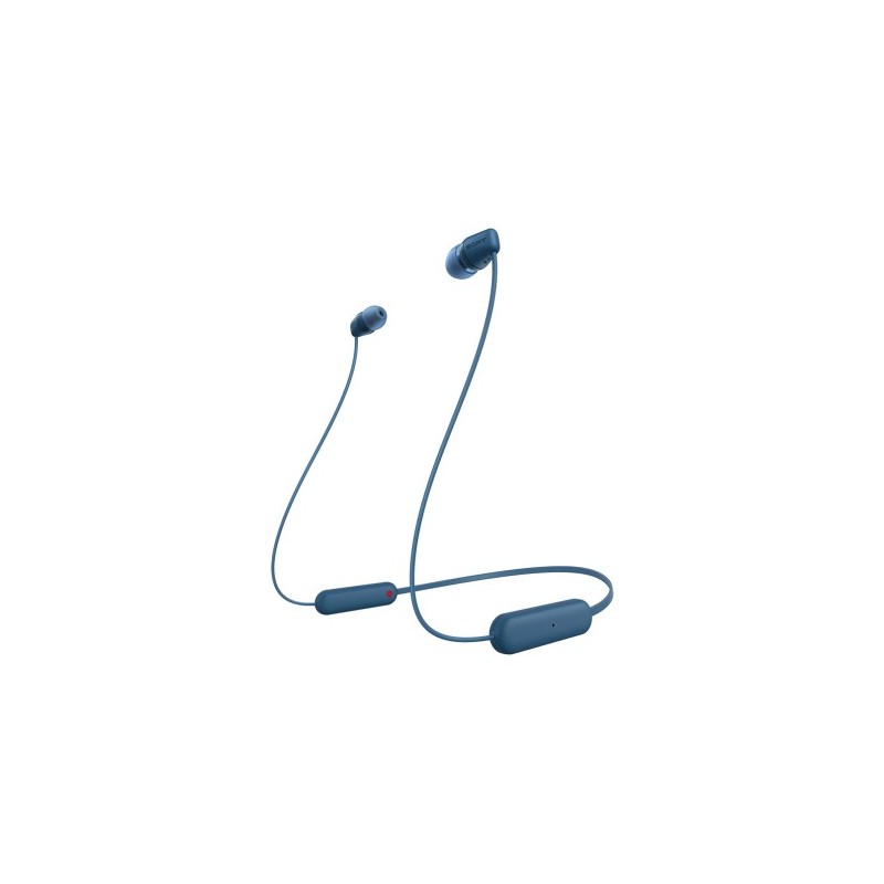 Sony WI-C100 Auricolare Wireless In-ear Musica e Chiamate Bluetooth Blu Sony WI-C100 Auricolare Wireless In-ear Musica e Chiamate Bluetooth Blu