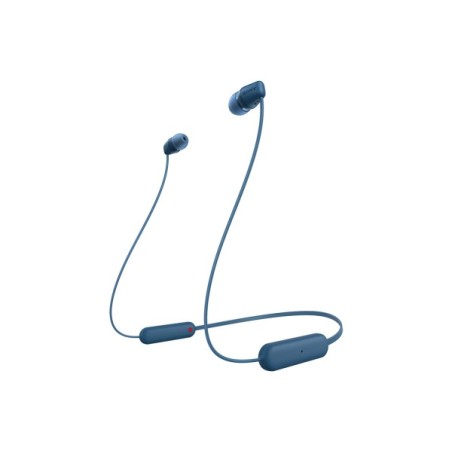 Sony WI-C100 Headset Wireless In-ear Calls Music Bluetooth Blue