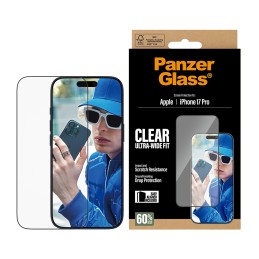 PanzerGlass ® Displayschutz iPhone 17 Pro | Ultra-Wide Fit m. EasyAligner