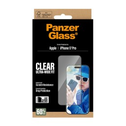 PanzerGlass ® Displayschutz iPhone 17 Pro | Ultra-Wide Fit m. EasyAligner