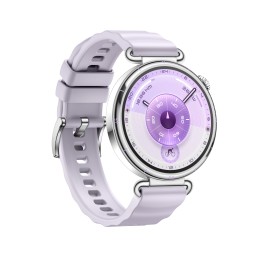 Huawei WATCH GT6, Cassa 41mm in acciaio inossidabile e cinturino viola. Compatibile con iOS e Android. Fino a 14 giorni di