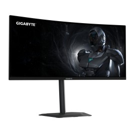GIGABYTE GS34WQCA Monitor Gaming Curvo 34" WQHD – 3440 x 1440, 1500R, 120Hz, 1ms, 300 cd m², FreeSync Premium, HDR Ready, HDMI