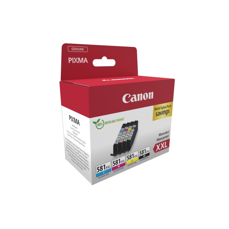 Canon 1998C006 ink cartridge 4 pc(s) Original Black, Cyan, Magenta, Yellow