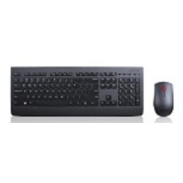 Lenovo 4X30H56816 Tastatur Maus enthalten Universal RF Wireless Schwarz