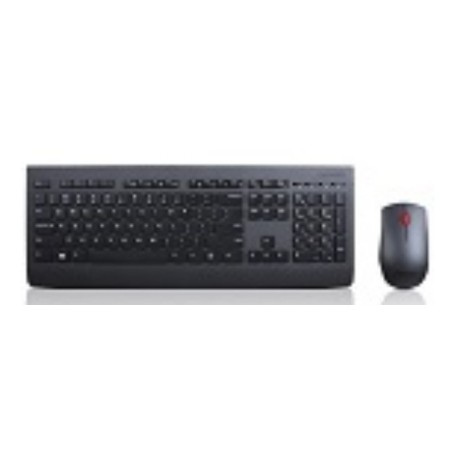 Lenovo 4X30H56816 Tastatur Maus enthalten Universal RF Wireless Schwarz