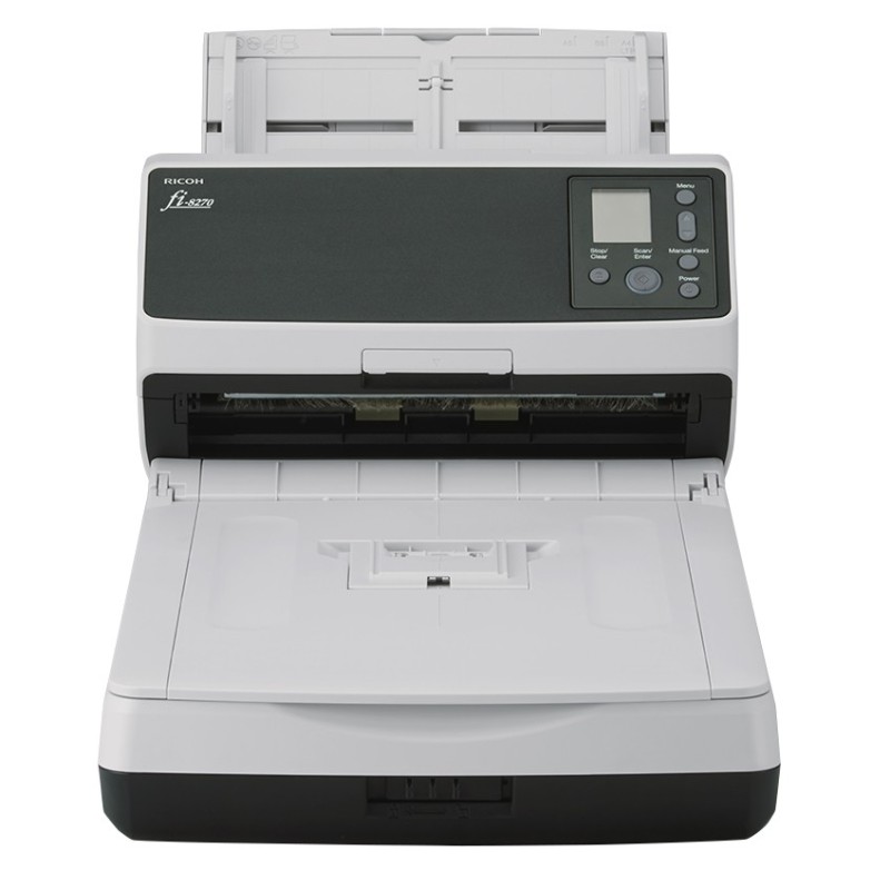 Ricoh fi-8270 Alimentador automático de documentos (ADF) + escáner de alimentación manual 600 x 600 DPI A4 Negro, Gris