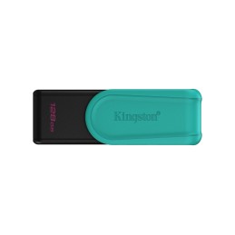 Kingston Technology DataTraveler 128GB Portable USB 3.2 Gen 1 Exodia S (Schwarz Türkis)