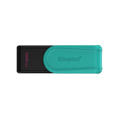 Kingston Technology DataTraveler 128GB Portable USB 3.2 Gen 1 Exodia S (Schwarz Türkis)