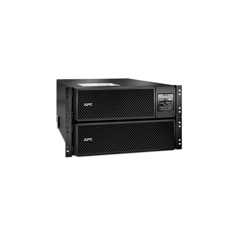 APC Smart-UPS On-Line SRT10KRMXLI - 10 kW VA, 6x C13 + 4x C19 + sortie monophasée câblée, montable en rack, NMC intégré APC Smart-UPS On-Line SRT10KRMXLI - 10 kW VA, 6x C13 + 4x C19 + sortie monophasée câblée, montable en rack, NMC intégré