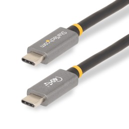 StarTech.com Cable USB4 de 1m - Cable USB-C Certificado USB-IF 40Gbps - Cable USB Tipo C - Power Delivery PD de 100W 5A - Modo