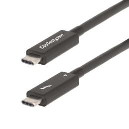 StarTech.com A40G2MB-TB4-CABLE Thunderbolt-Kabel 2 m 40 Gbit s Schwarz