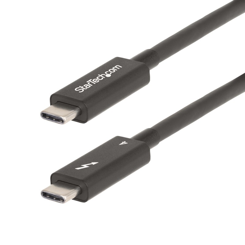 StarTech.com A40G2MB-TB4-CABLE cable Thunderbolt 2 m 40 Gbit s Negro