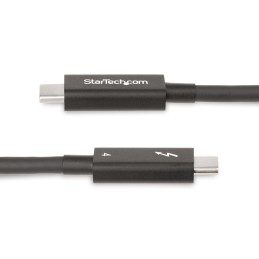 StarTech.com A40G2MB-TB4-CABLE cable Thunderbolt 2 m 40 Gbit s Negro