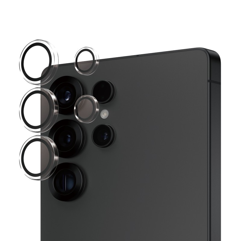 PanzerGlass ® Hoops® Transparent Kameraschutz Samsung Galaxy S25 Ultra