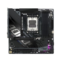 GIGABYTE X870M AORUS ELITE WIFI7 Mainboard – Unterstützt AMD Ryzen 9000 CPUs, digitale 14+2+2 Phasen VRM, bis zu 8200 MHz DDR5