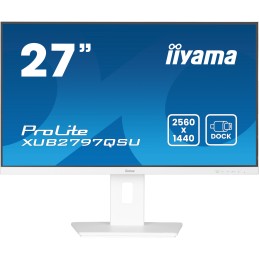iiyama ProLite 27" (68.5 cm) Monitor mit IPS-Panel-Technologie, USB-Hub, 100Hz Bildwiederholfrequenz und einem 150 mm