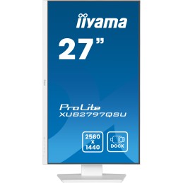 iiyama ProLite 27" (68.5 cm) Monitor mit IPS-Panel-Technologie, USB-Hub, 100Hz Bildwiederholfrequenz und einem 150 mm