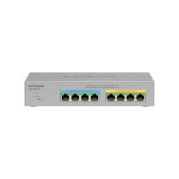 NETGEAR MS108TUP Unmanaged L2 2.5G Ethernet (100 1000 2500) Power over Ethernet (PoE) Grau