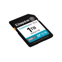 Kingston Technology Canvas Go! Plus 1TB SDXC Canvas Go Plus Gen4 200MB s C10 UHS-I U3 V30