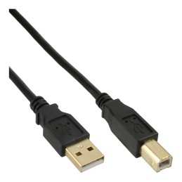 InLine B-34510S cable USB USB 2.0 1 m USB A USB B Negro